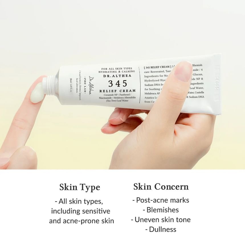 Dr. Althea - 345 Relief Cream 2pcs Bundle Set