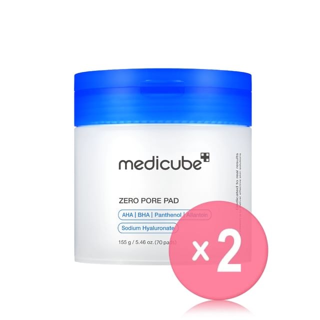 medicube - Zero Pore Pad 2.0 2pcs Bundle Set