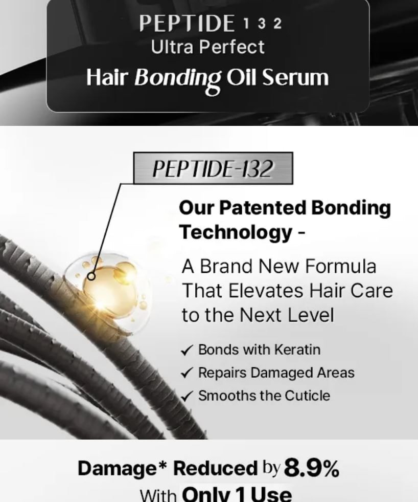 COSRX - Peptide 132 Ultra Perfect Hair Bonding Oil Serum 2pcs Bundle Set