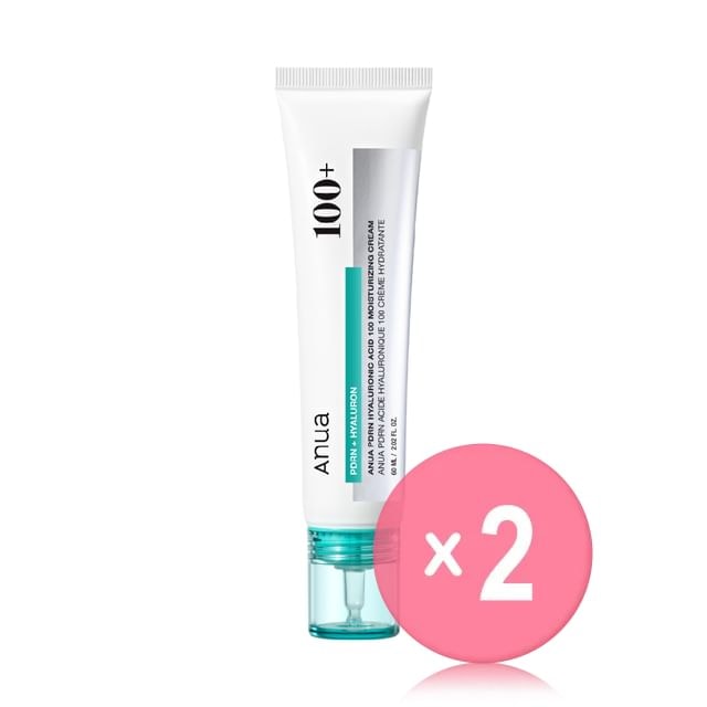 Anua - PDRN Hyaluronic Acid 100 Moisturizing Cream 2pcs Bundle Set