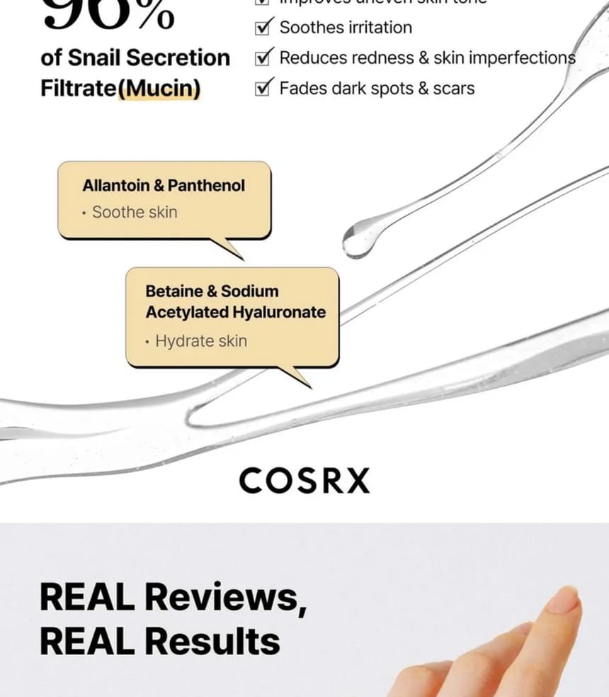 COSRX - Advanced Snail 96 Mucin Power Essence 2pcs Bundle Set