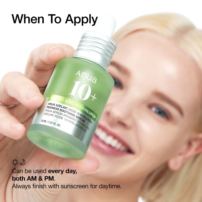Anua - Azelaic Acid 10 Hyaluron Redness Soothing Serum 2pcs Bundle Set
