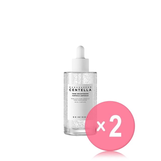 SKIN1004 - Madagascar Centella Tone Brightening Capsule Ampoule Jumbo 2pcs Bundle Set