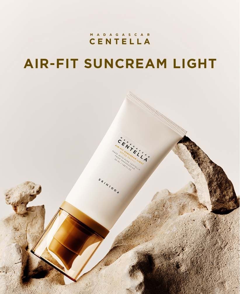 SKIN1004 - Madagascar Centella Air Fit Suncream Light 2pcs Bundle Set