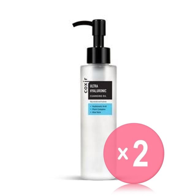 coxir - Ultra Hyaluronic Cleansing Oil 2pcs Bundle Set