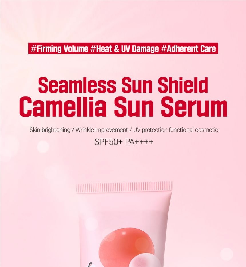 ROUND LAB - Camellia Deep Collagen Firming Sun Serum 2pcs Bundle Set