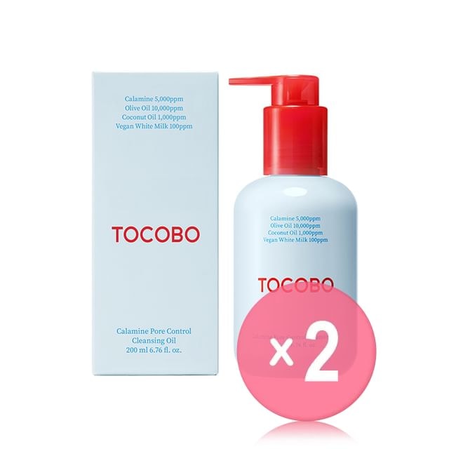 TOCOBO - Calamine Pore Control Cleansing Oil 2pcs Bundle Set