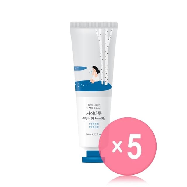 ROUND LAB - Birch Juice Hand Cream 5pcs Bundle Set