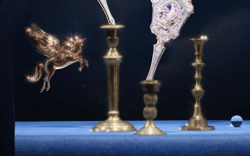 Flower Knows - Knight Unicorn Hand Mirror - 3 Colors