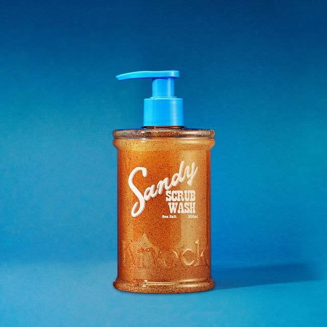 Knock, - Sandy Scrub Wash Sea Salt