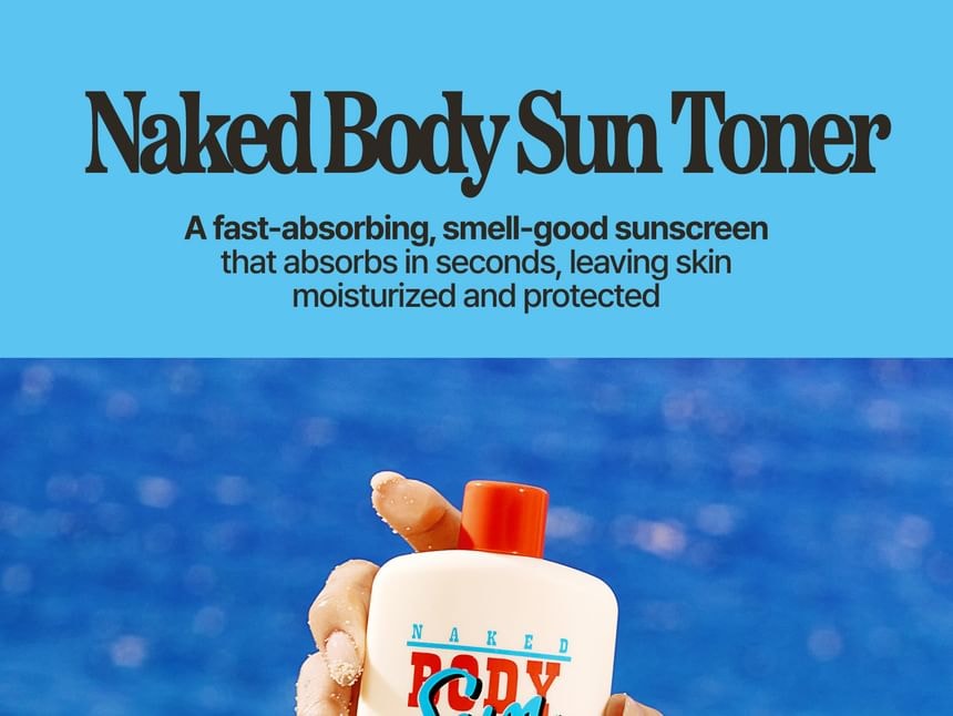Knock, - Naked Body Sun Toner (145ml)