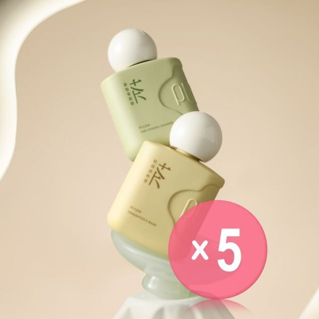 PULJIM - Tea Series Perfumed Moisturizing Hand & Nail Cream - 6 Types 5pcs Bundle Set