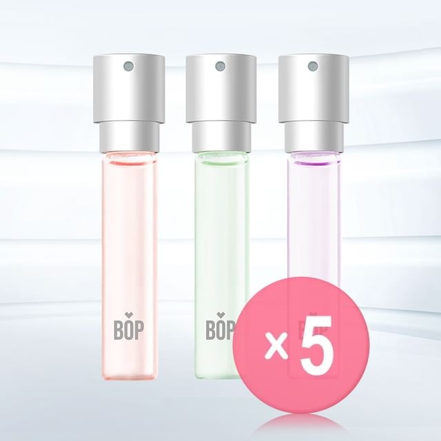 BOP - Fresh Mouth Spray Refill - 3 Flavors 5pcs Bundle Set