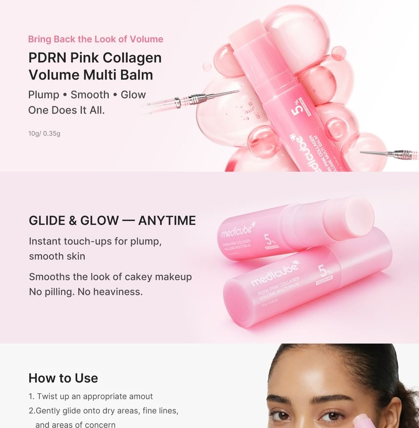 medicube - PDRN Pink Collagen Volume Multi Balm