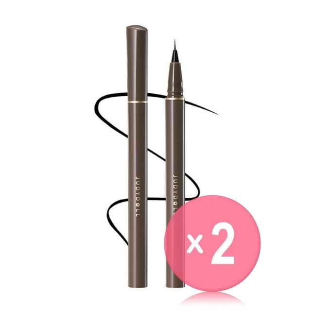 Judydoll - Slim Liquid Eyeliner - 4 Classic Ultra-Fine Colours 2pcs Bundle Set