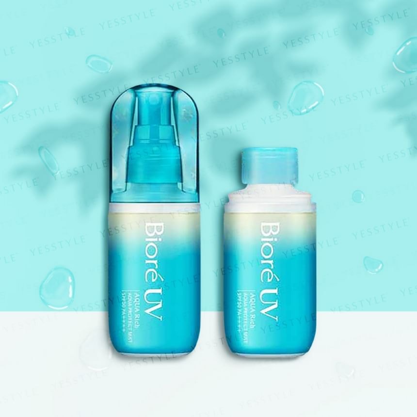 Kao - Biore UV Aqua Rich Aqua Protect Mist SPF 50 PA++++ 2pcs Bundle Set