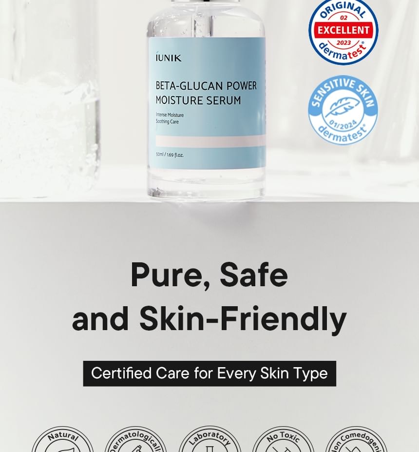iUNIK - Beta-Glucan Power Moisture Serum 2pcs Bundle Set
