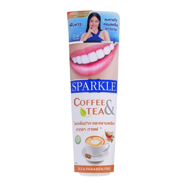 SPARKLE - Coffee & Tea Drinkers Whitening Toothpaste