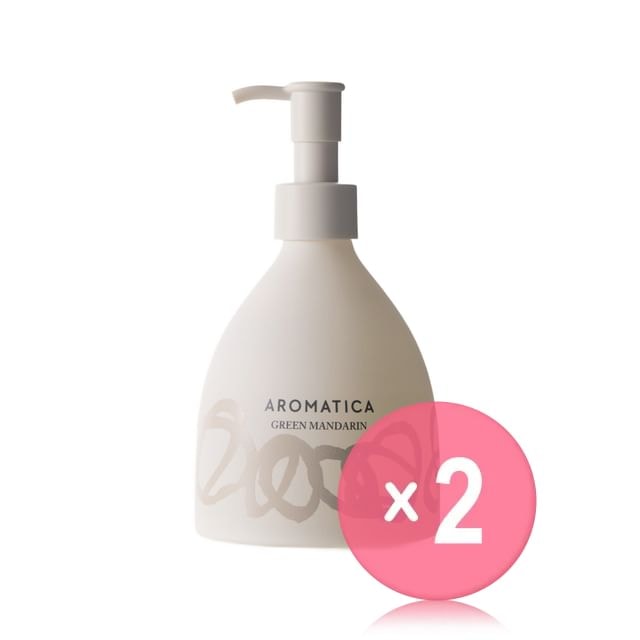 AROMATICA - Green Mandarin Hand Wash 2pcs Bundle Set