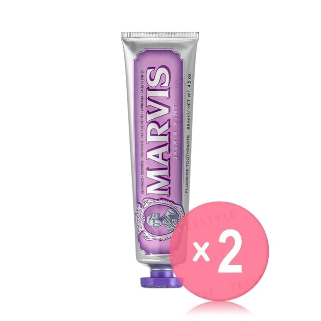 Marvis - Jasmin Mint Toothpaste 2pcs Bundle Set