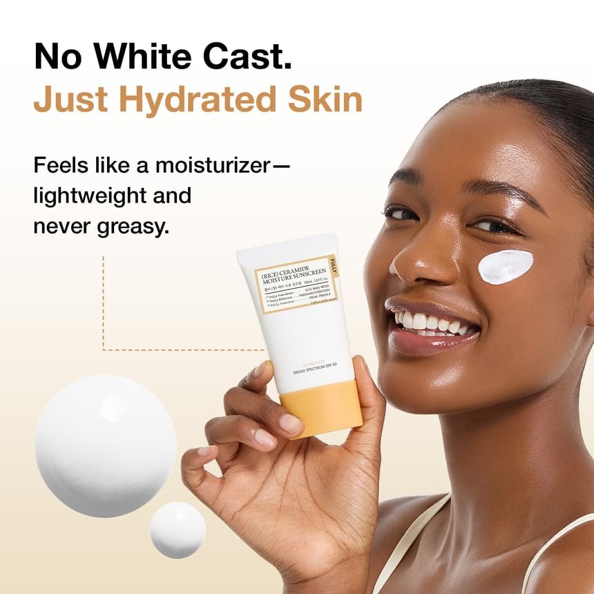 FULLY - Rice Ceramide Moisture Sunscreen OTC Version (50ml)