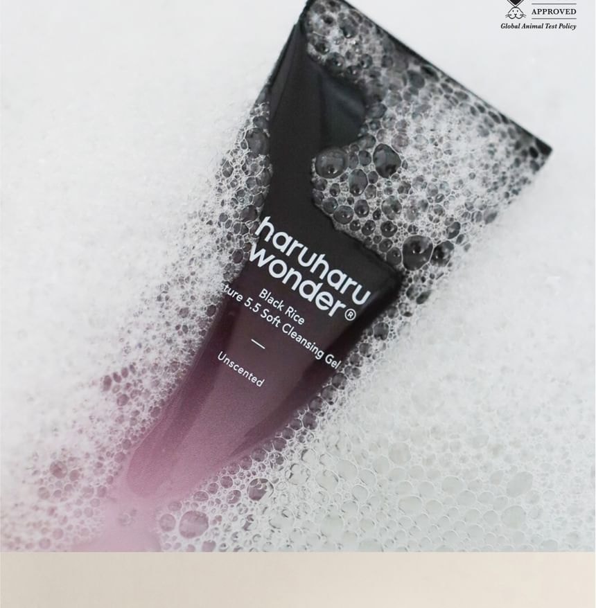 haruharu wonder - Black Rice Moisture 5.5 Soft Cleansing Gel