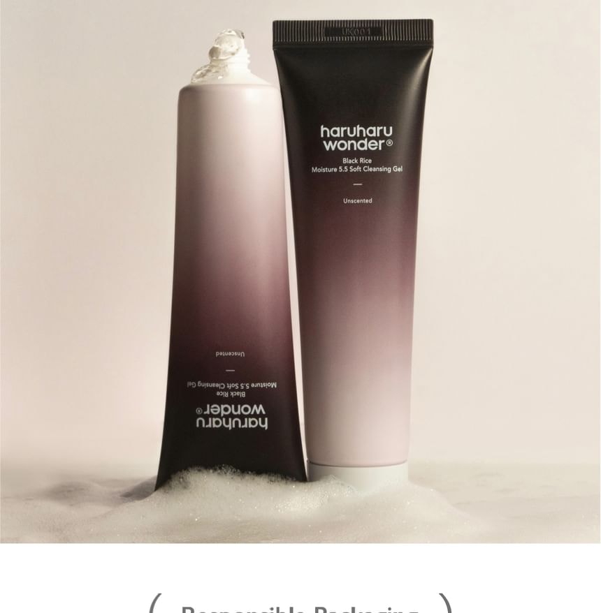 haruharu wonder - Black Rice Moisture 5.5 Soft Cleansing Gel