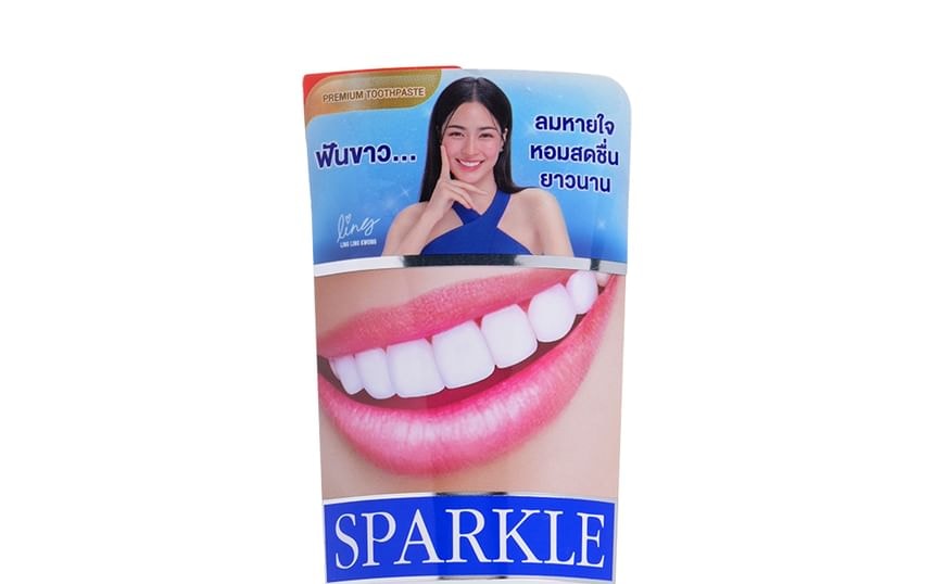 SPARKLE - Coffee & Tea Drinkers Whitening Toothpaste 10pcs Bundle Set (90g x 10 pcs)