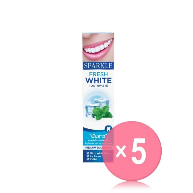 SPARKLE - White Toothpaste 5pcs Bundle Set