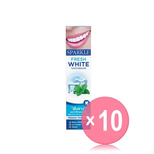 SPARKLE - White Toothpaste 10pcs Bundle Set