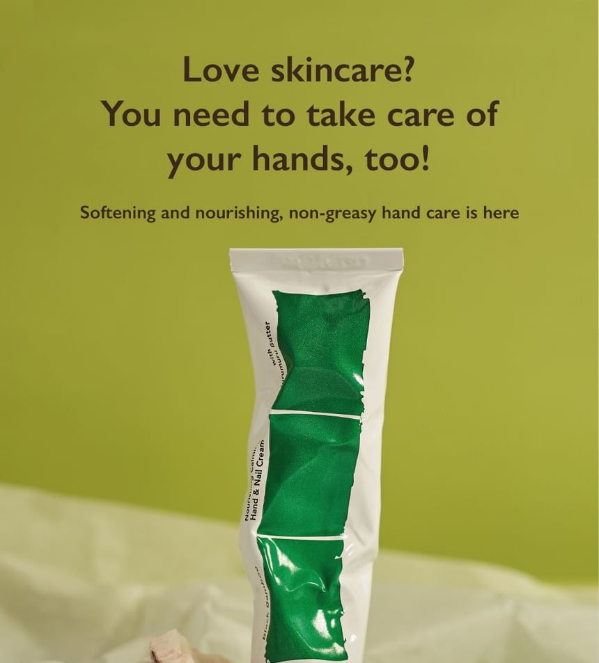 haruharu wonder - Black Bamboo Nourishing Calming Hand & Nail Cream (2026 Version - 50ml)