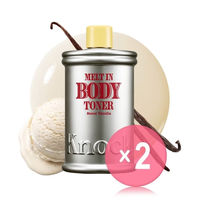 Knock, - Melt in Body Toner Seoul Vanilla 2pcs Bundle Set