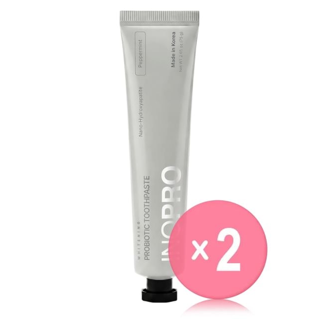 INOPRO - Whitening Probiotic Toothpaste Peppermint 2pcs Bundle Set