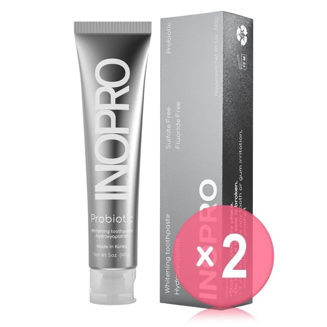 INOPRO - Whitening Toothpaste Peppermint 2pcs Bundle Set
