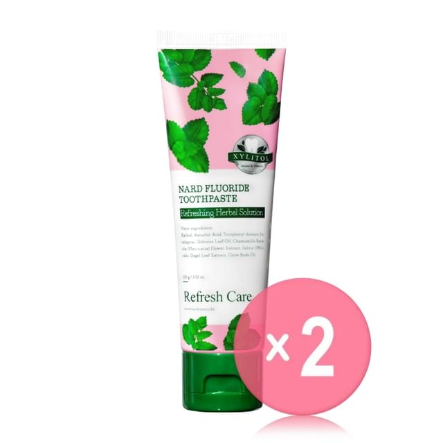 NARD - Fluoride Toothpaste Set 2pcs Bundle Set