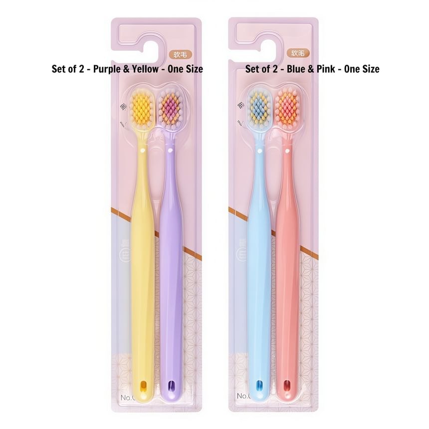 Miumi - Set Of 2: Soft Bristled Toothbrush