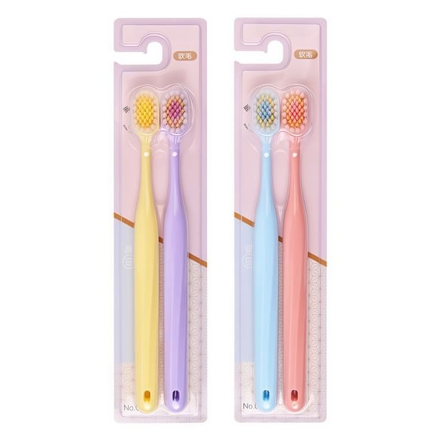Miumi - Set Of 2: Soft Bristled Toothbrush